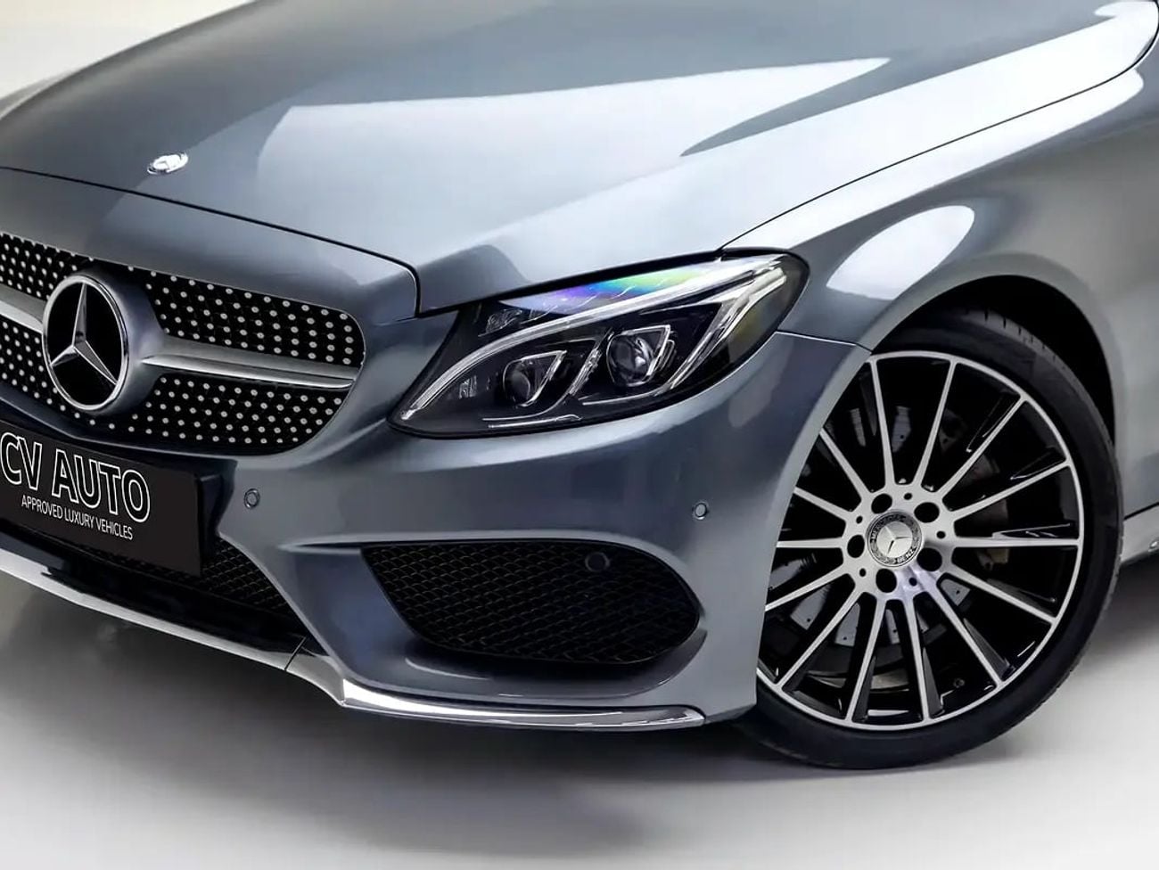 Mercedes Benz C 200 Coupe C200 Coupe | GCC Specification | Grey Exterior | Luxury Coupe