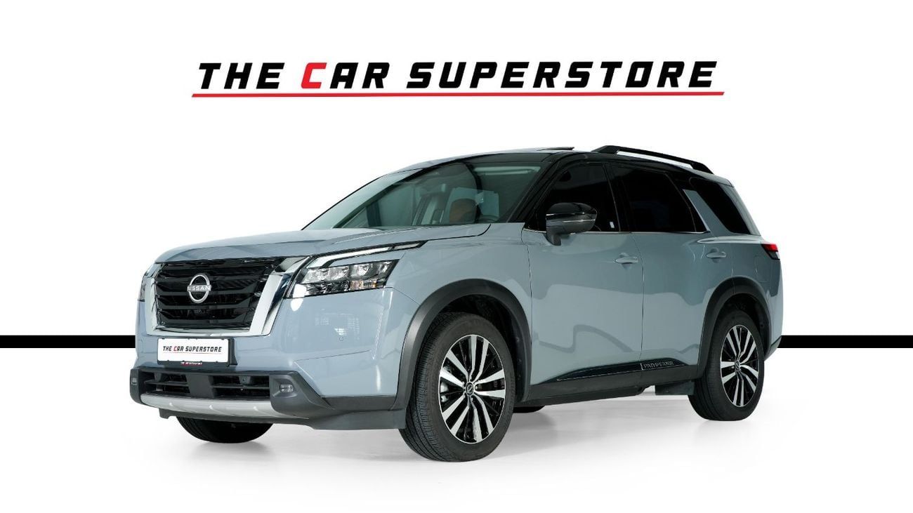 Nissan Pathfinder SL 4WD-7 Seats-Low Mileage-warranty valid till 2031 & service contract valid till 2029