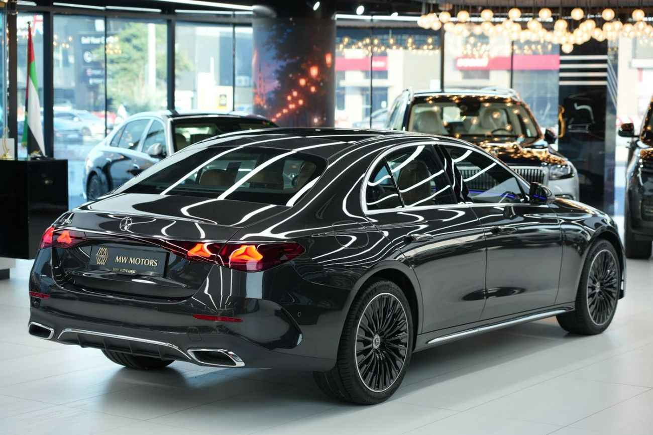 مرسيدس بنز E200 Summer Offer | E 200 | GCC 0km | Agency Warranty | AMG Sports Package