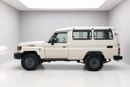Toyota Land Cruiser 70 LC 78 HARDTOP 4.0L AT - White Inside Oak | Export Only