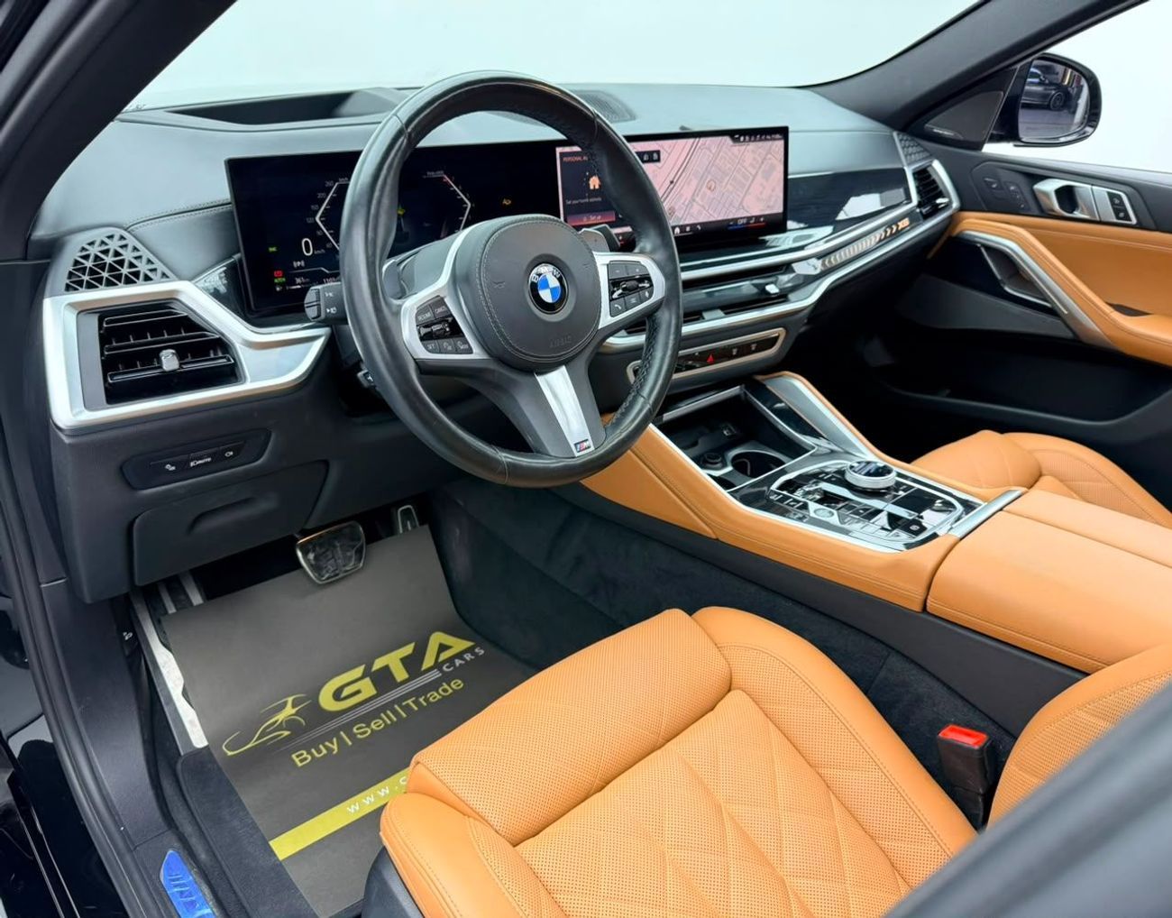 BMW X6 XDRIVE40I M SPORT 2024 BMW X6, BMW Warranty+Service Contract+Full Service History, GCC Specs.