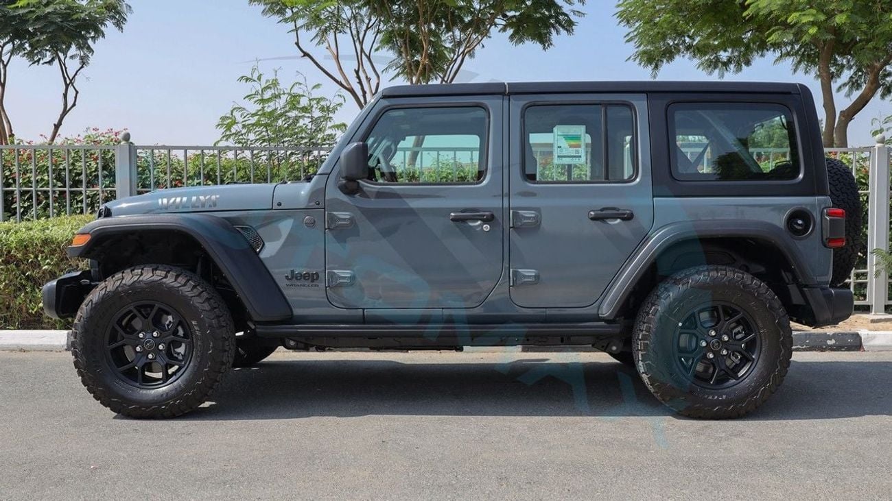 جيب رانجلر أنليميتد Willys 2026 V6 3.6L GCC 0Km With 3 Years Or 60,000 Km Warranty At Official Dealer