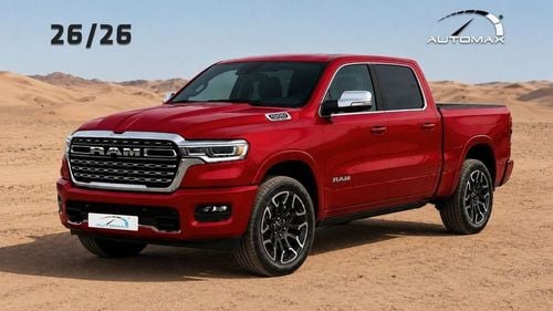 رام 1500 Limited Longhorn Crew Cab Hurricane (For Export , НА ЭКСПОРТ) PY 26/26 Crew Cab Hurricane H.O 3.0TT GCC Без пробега