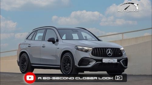مرسيدس بنز GLC 43 AMG 4MATIC 2.0T EQ Boost GCC 2026 With 2 Years Unlimited Mileage Warranty At Official Dealer