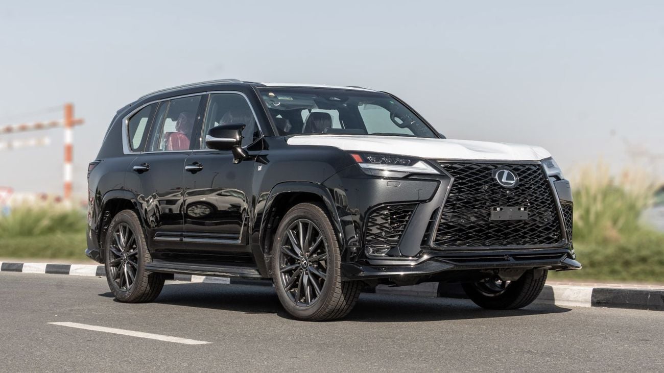 Lexus LX600 F-Sport 2026 Lexus LX600 F-Sport 3.5L Twin-Turbo AT Petrol (Black-Red)