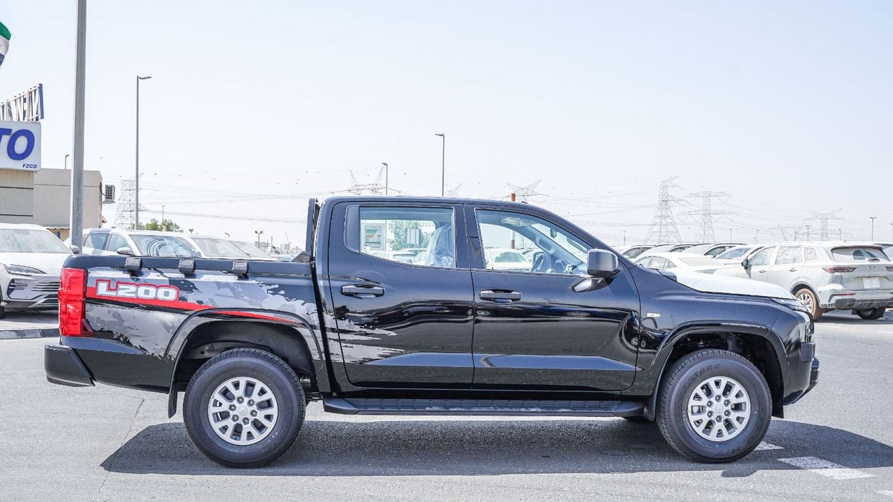 ميتسوبيشي L200 GLX جديد تمامًا – محرك بنزين سعة 2.4 لتر، دفع رباعي، ناقل حركة يدوي – D25 – 2027 – للتصدير فقط