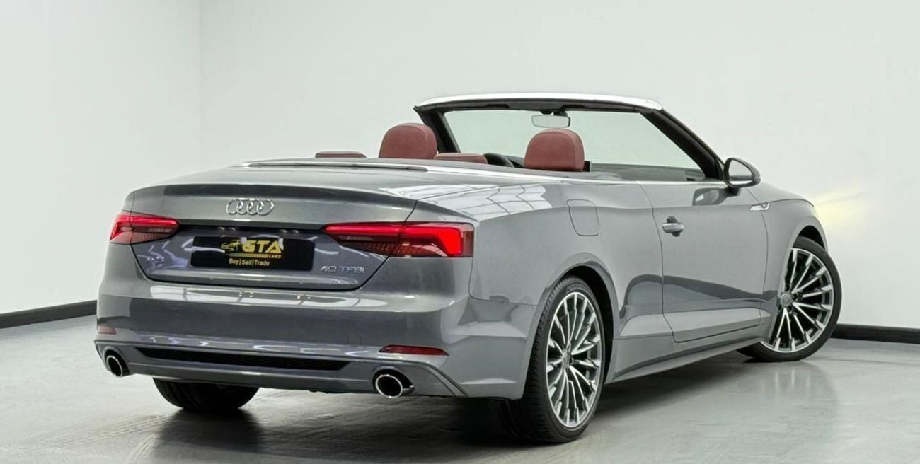 Audi A5 40 TFSI CABRIO DESIGN 2018 Audi A5 40 TFSI Cabriolet, 2027 Warranty, Full Audi Service History, Full