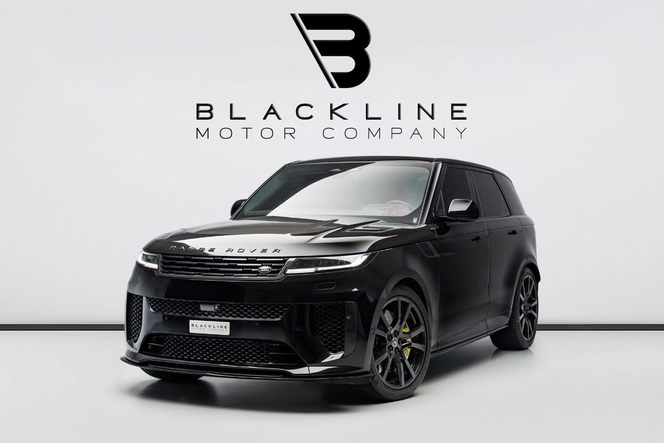 Land Rover Range Rover Sport SV EDITION ONE BUY NOW, PAY 2027 | THE BLACKLINE STANDARD | Al Tayer Warranty + Service Contract, Full Carbon, GCC
