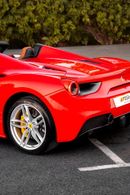 فيراري 488 سبايدر ستاندارد GCC | 35,000 KM | Power Craft Exhaust