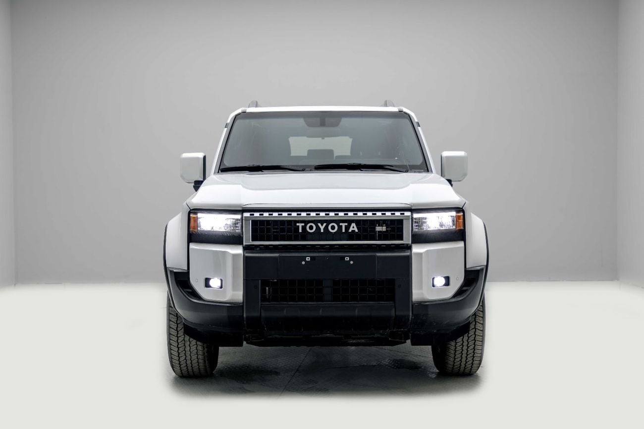 Toyota Prado Standard 2.8L Diesel - Platinum White Inside Black | Export Only