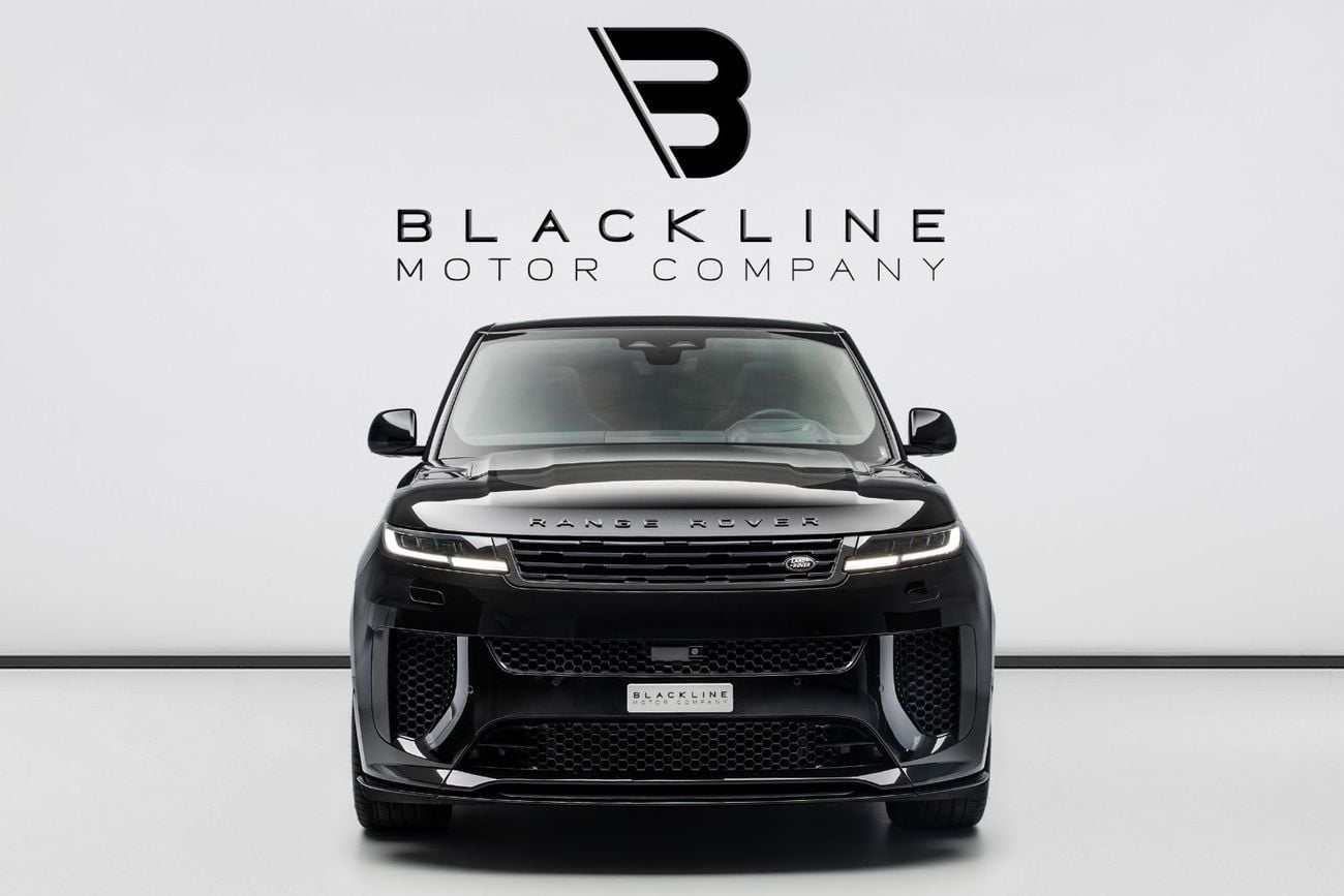 Land Rover Range Rover Sport SV EDITION ONE BUY NOW, PAY 2027 | THE BLACKLINE STANDARD | Al Tayer Warranty + Service Contract, Full Carbon, GCC