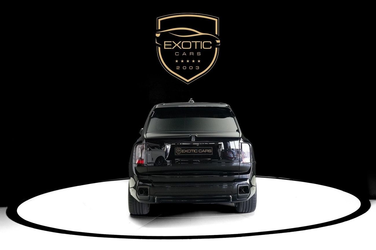 Rolls Royce Cullinan BLACK BADGE