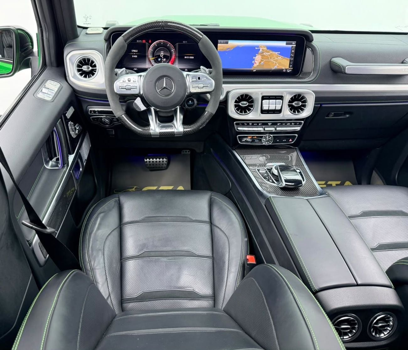 Mercedes Benz G63 AMG STANDARD 2022 Mercedes Benz G63 AMG G Manufaktur, MB Warranty + Service Pack, Carbon Fiber Interior, GCC