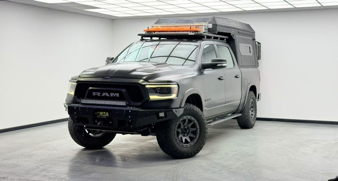 RAM 1500 REBEL 2021 RAM 1500 Rebel Double Cab / Camper Conversion, Warranty, Full Service History, GCC.
