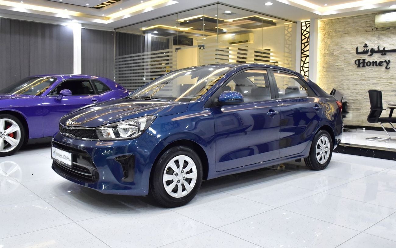Kia Pegas EXCELLENT DEAL for our KIA Pegas ( 2022 Model ) in Blue Color GCC Specs