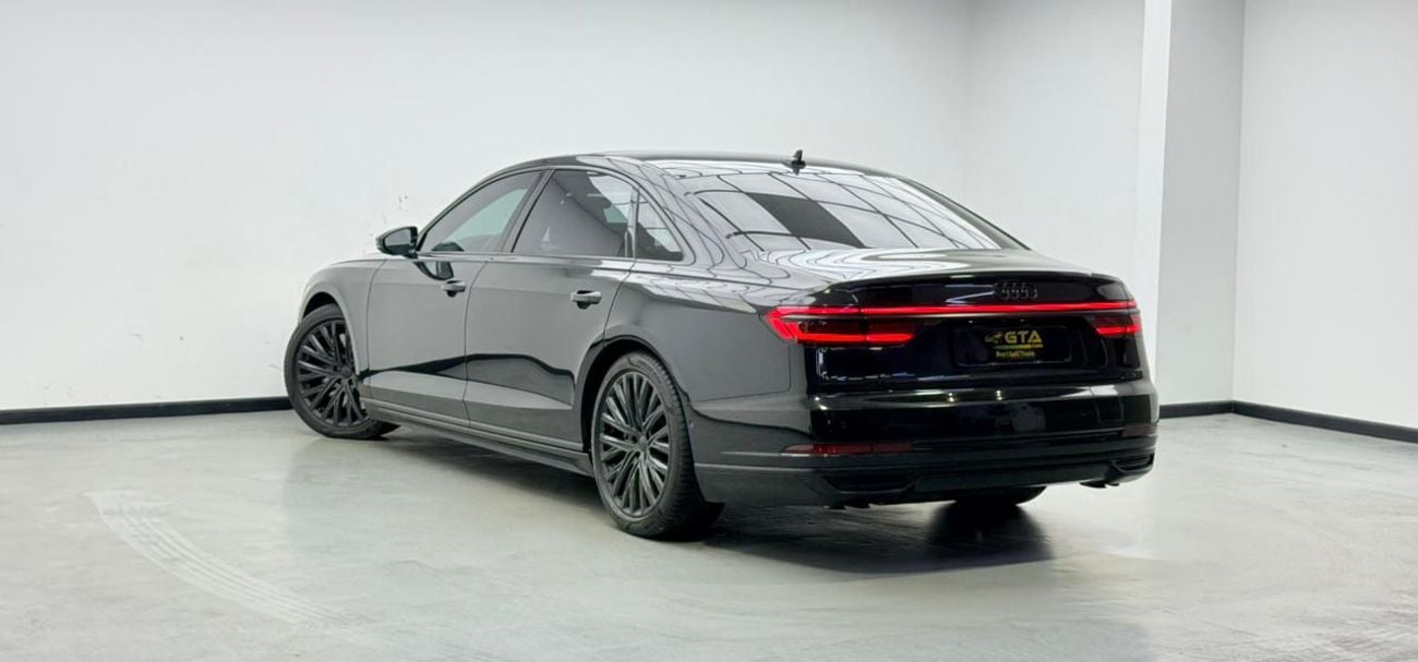 أودي A8 L 60 TFSI أودي A8L 60 TFSI كواترو موديل 2019، ضمان، سجل صيانة كامل لدى أودي، كاملة المواصفات، خليجية