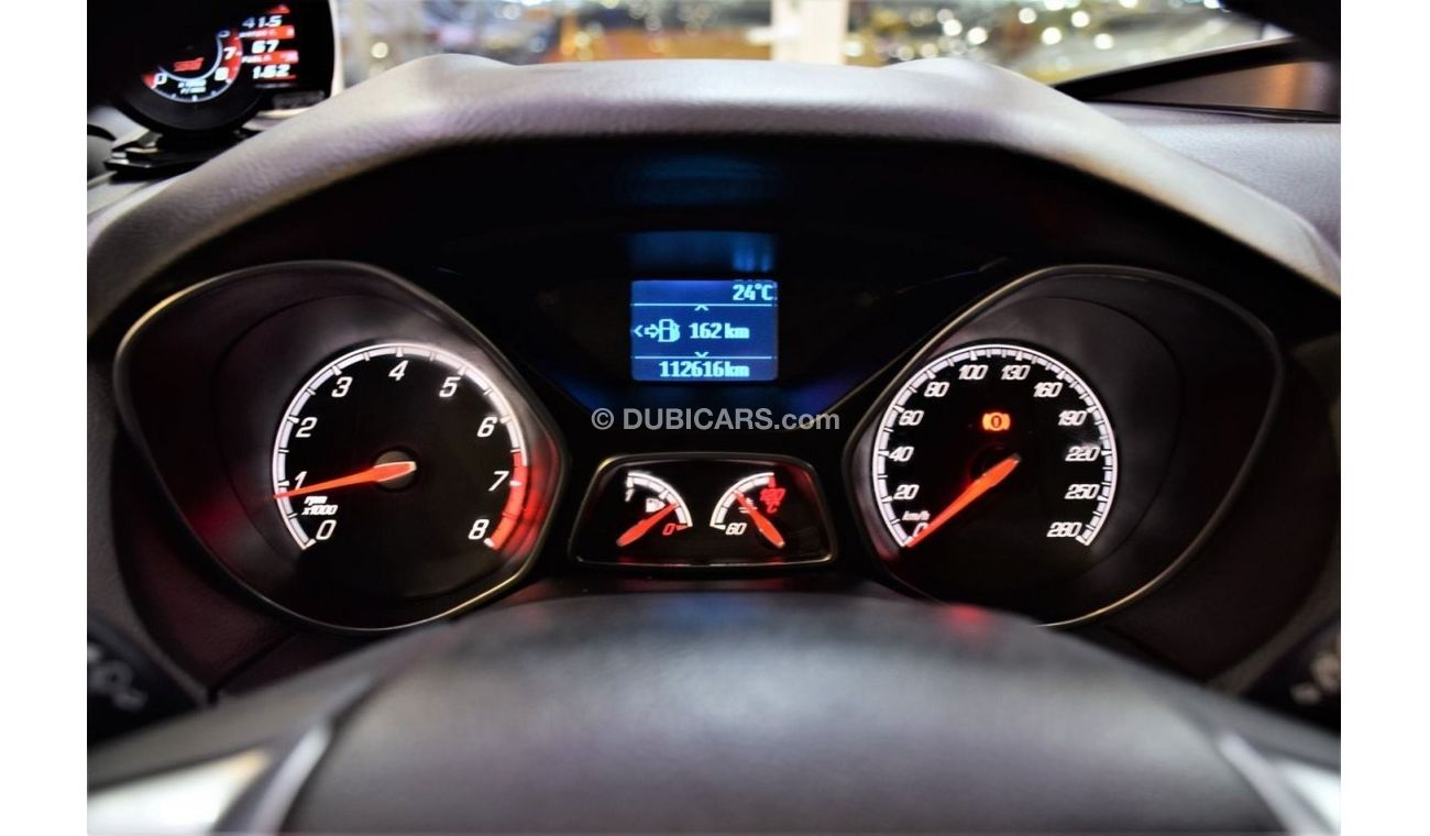 Ford Focus ORIGINAL PAINT ( صبغ وكاله ) Ford Focus ST 2014 Model! GCC Specs