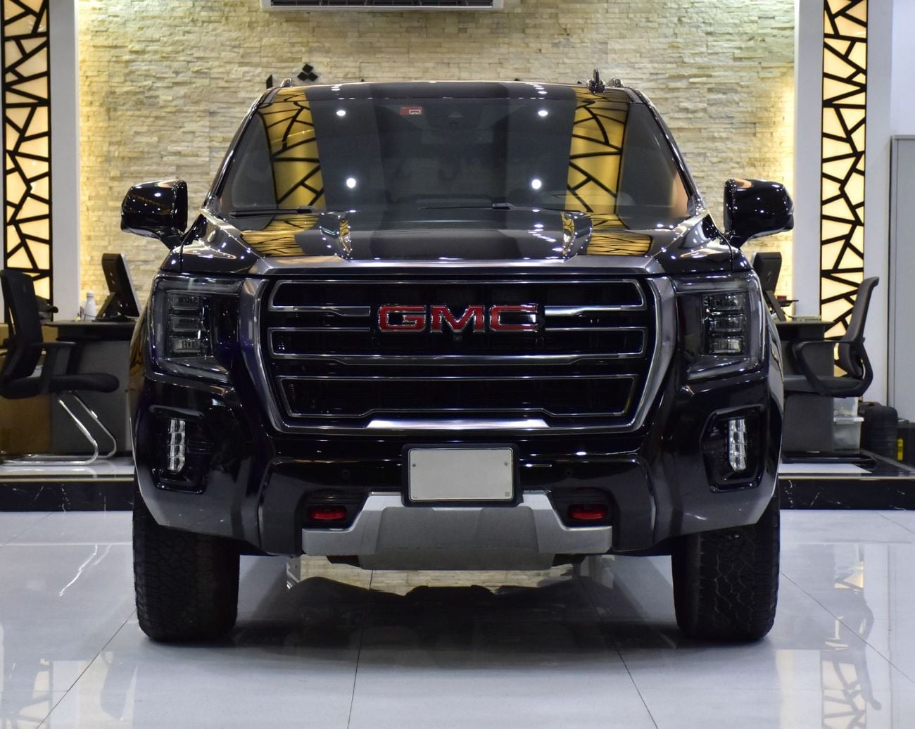 GMC Yukon AT4 EXCELLENT DEAL for our GMC Yukon AT4 ( 2023 Model ) in Black Color GCC Specs
