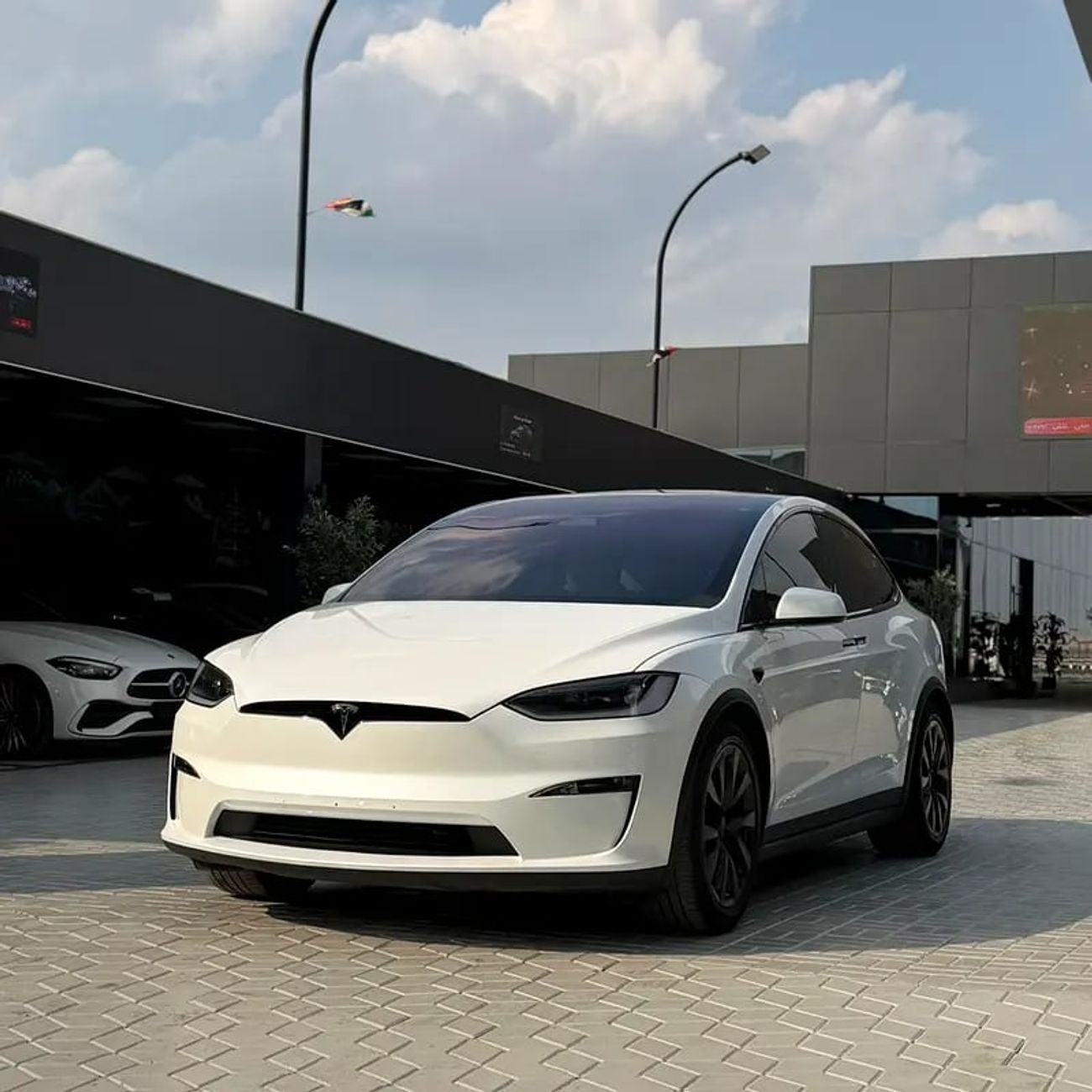 تسلا موديل اكس PLAID Long Range | Dual Motor AWD | 670 HP | 29600 KM | White | تسلا موديل X