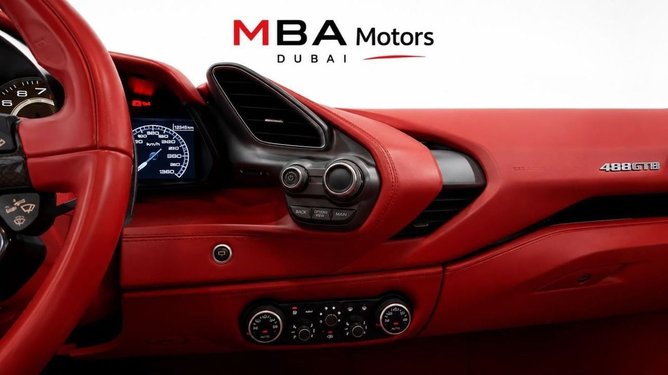 فيراري 488 GTB HIGH SPEC GCC 488GTB