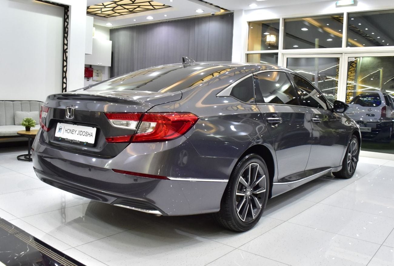 Honda Accord EX-L EXCELLENT DEAL for our Honda Accord ( 2022 Model ) in Grey Color GCC Specs