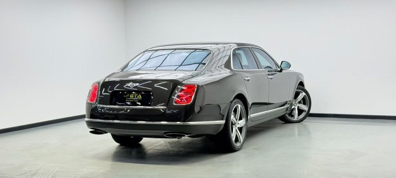 Bentley Mulsanne STANDARD 2016 Bentley Mulsanne Speed, Full Bentley Service History, GCC Specs