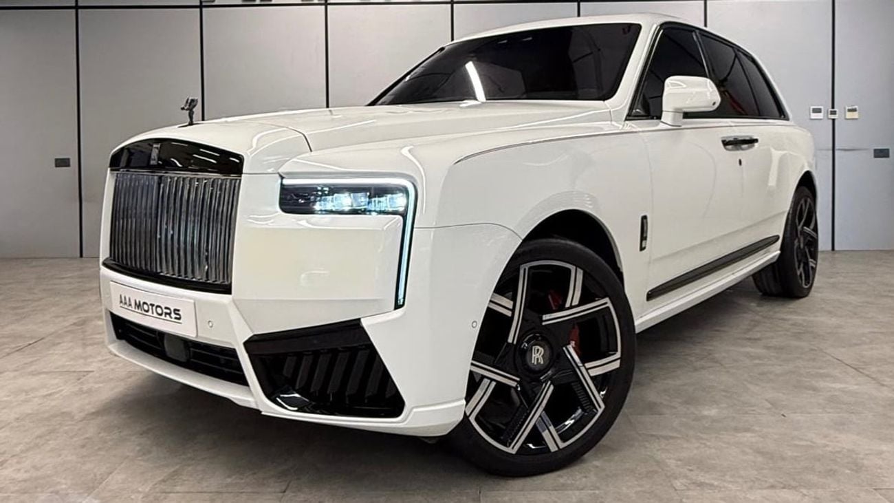 Rolls Royce Cullinan BLACK BADGE GCC with 2026 KIT