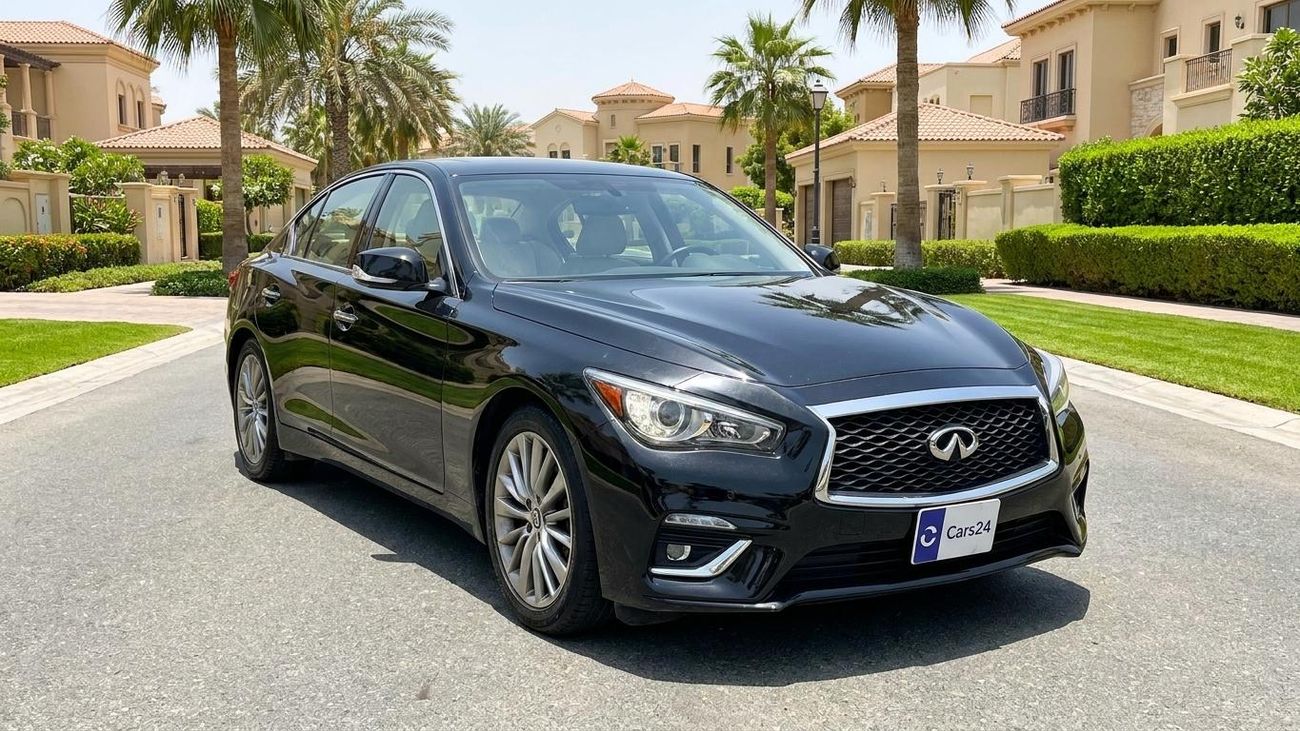 Infiniti Q50 LUXE 2023 | AED 856/Month | 0 DP | 30 Day Return | Warranty