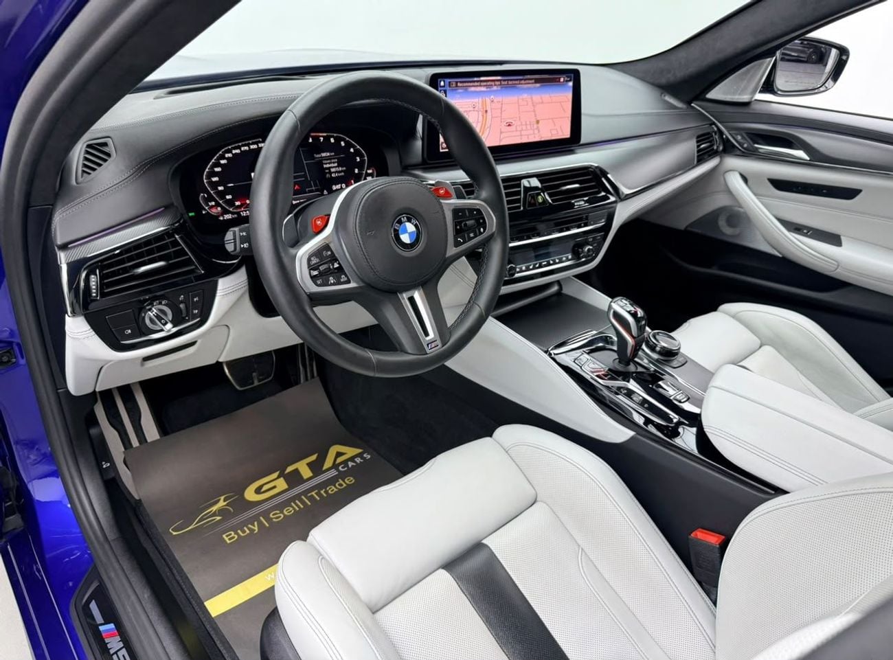 BMW M5 COMPETITION PACK 2021 BMW M5 Competition, Warranty, Full BMW Service History, Fully Loaded, Excellent Condition, GCC