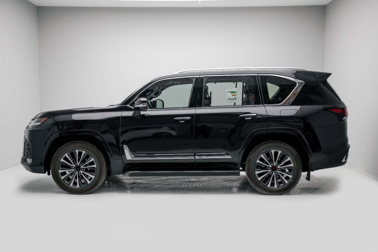 لكزس LX 500 D 3.3L - Graphite Black Inside Crimson | Export Only