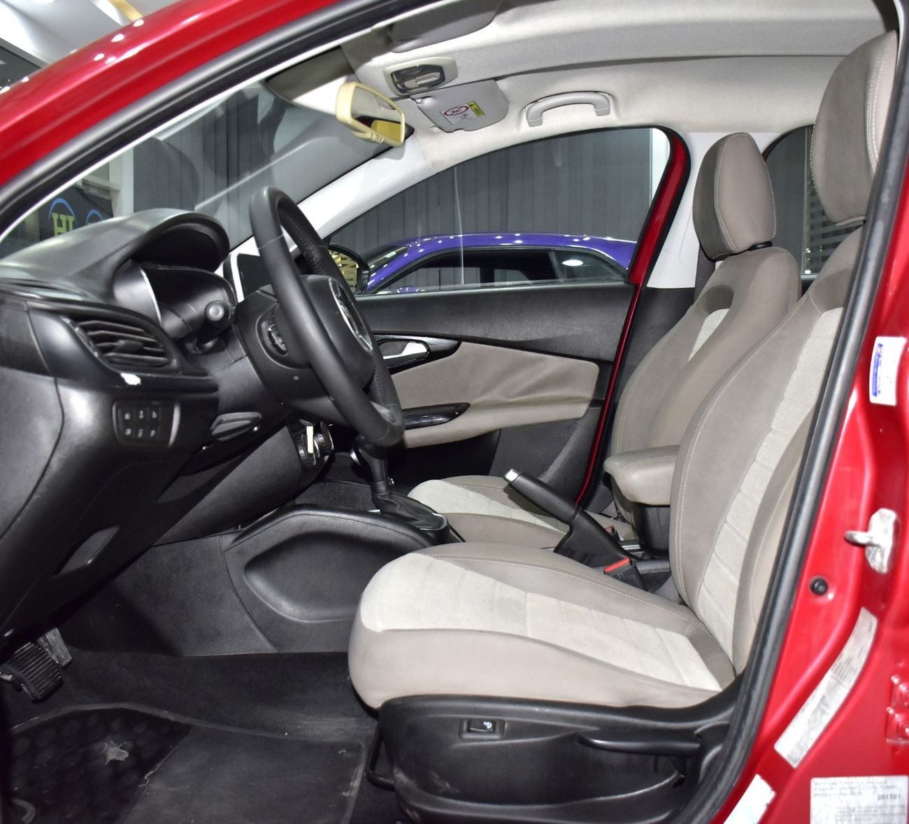 Dodge Neon SXT HIGHLINE EXCELLENT DEAL for our Dodge Neon ( 2017 Model ) in Red Color GCC Specs