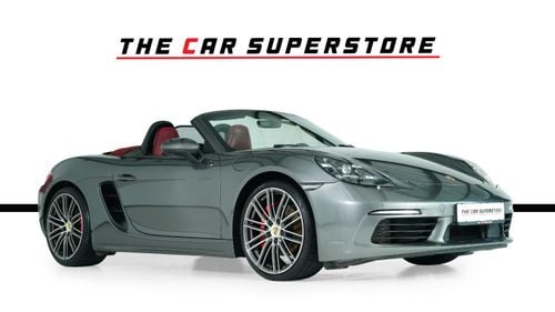 Porsche 718 Boxster S GCC-Low Mileage-Excellent Condition-High Specification Edition