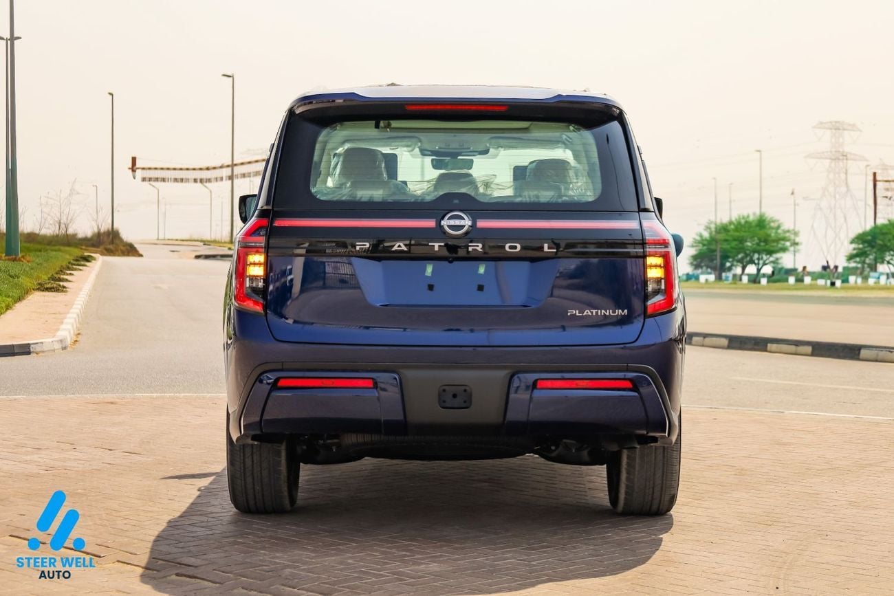Nissan Patrol LE PLATINUM CITY 2026 | GCC | 3.5L V6 | AWD | Beige Interior | 8-Seater | Height Control | Export