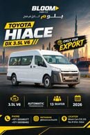 Toyota Hiace GL Toyota Hiace DX High Roof | 3.5L | Automatic Transmission | 13 Seater