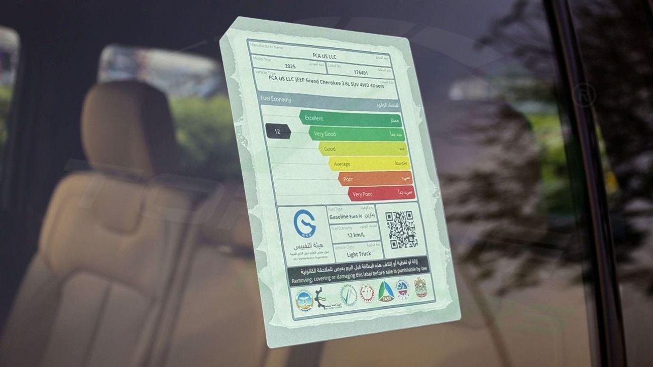جيب جراند شيروكي LIMITED PLUS (للتصدير) سيارة دفع رباعي فاخرة جديدة كلياً من دول مجلس التعاون الخليجي
