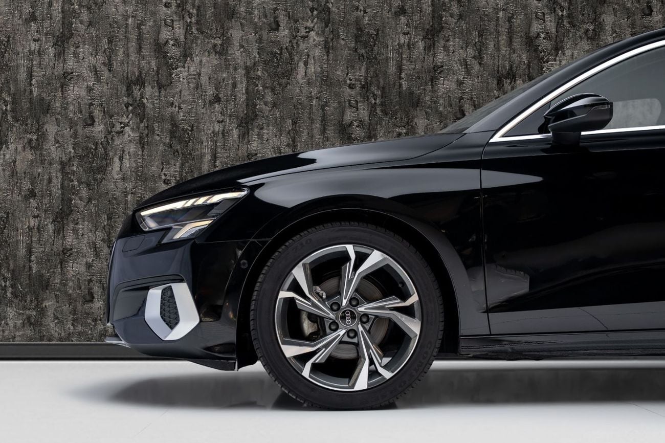 Audi A3 35 TFSI ADVANCED BUY NOW, PAY LATER | THE BLACKLINE STANDARD | 2028 Audi Warranty and Service Contract