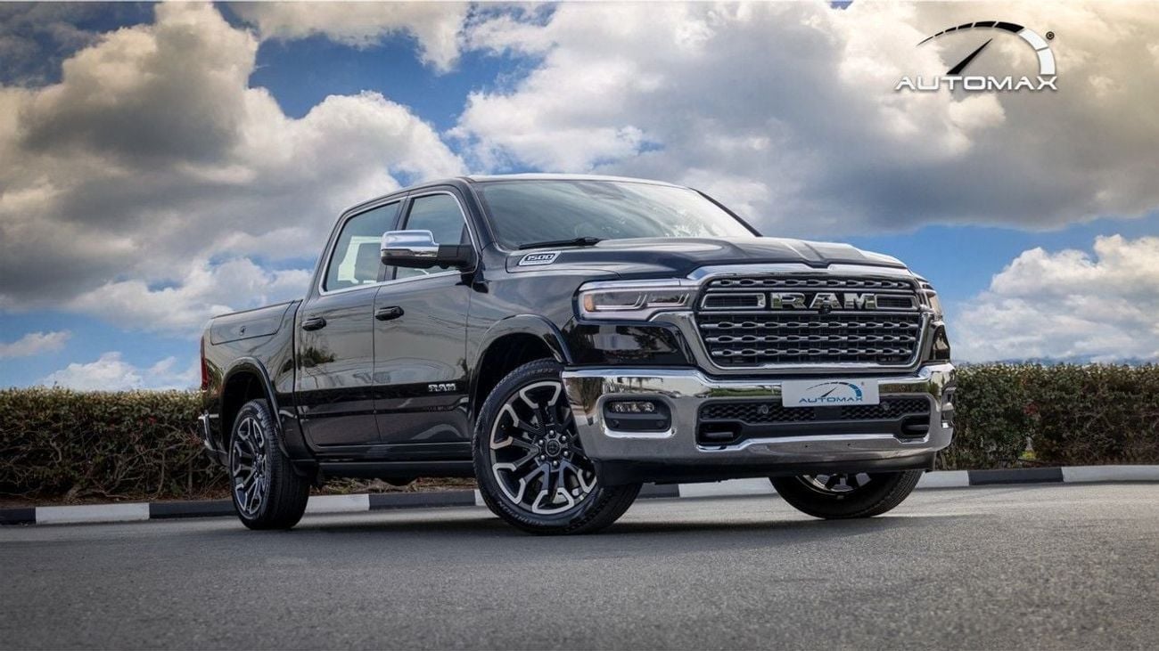 RAM 1500 Limited Longhorn Crew Cab Hurricane H.O 3.0TT GCC 2026 With 5 Years or 200,000 Km Warranty