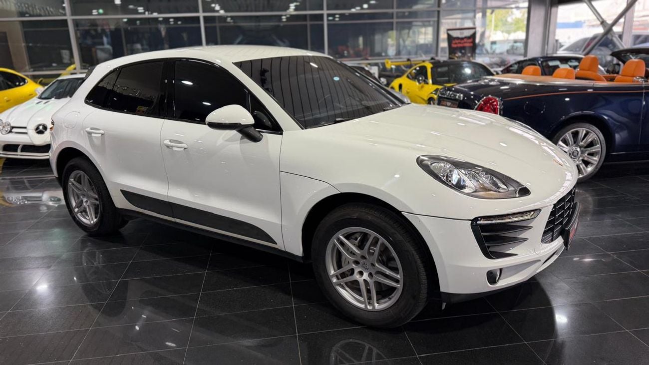 Porsche Macan S 2016 | GCC Specs | Low Mileage | Excellent Condition