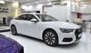 أودي A6 45 TFSI عرض ممتاز لسيارة أودي A6 45TFSi (موديل 2020) باللون الأبيض بمواصفات خليجية