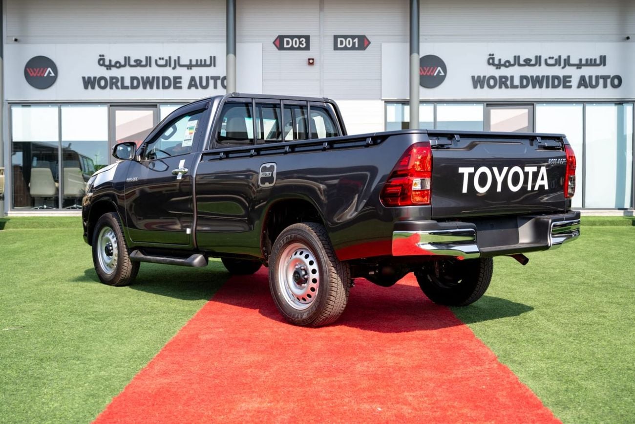 تويوتا هيلوكس 2.4 DIESEL 4x4 SINGLE CABIN 2026 MODEL GCC مواصفات مجلس التعاون الخليجي
