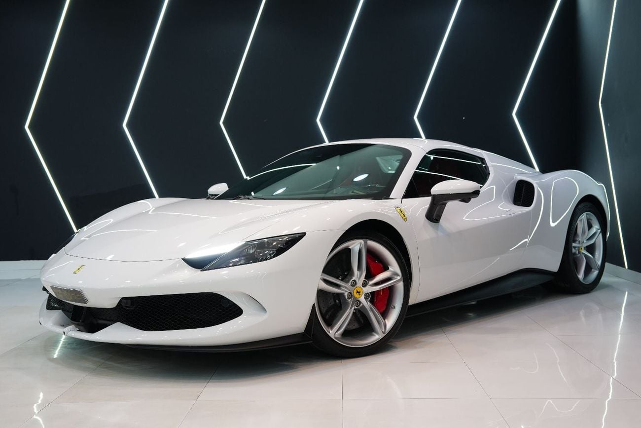 فيراري 296 GTB GTS حزمة أنظمة مساعدة السائق المتقدمة الكاملة، نظام أبل كاربلاي، نظام صوت JBL، تصميم داخلي من ألياف الكر