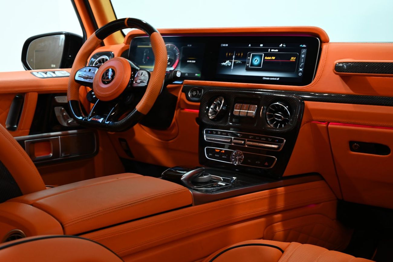 Mercedes Benz G63 AMG STANDARD 2022 Mercedes-Benz G63 AMG (BRABUS KIT G900), 1 Year Warranty, Full Service History, GCC