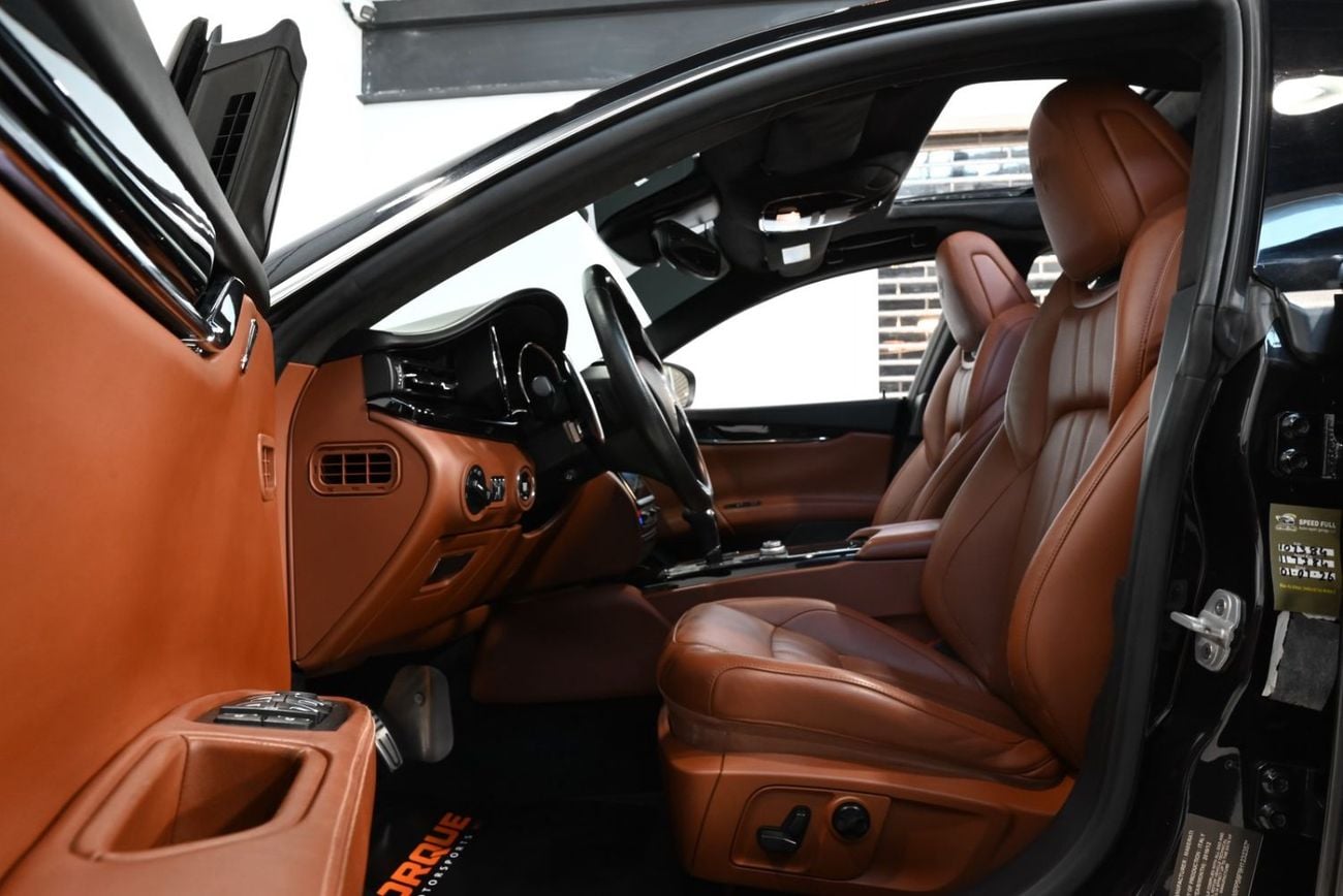 مازيراتي كواتروبورتي GTS 2017 Maserati Quattroporte GTS, Full Service History, Excellent Condition, GCC