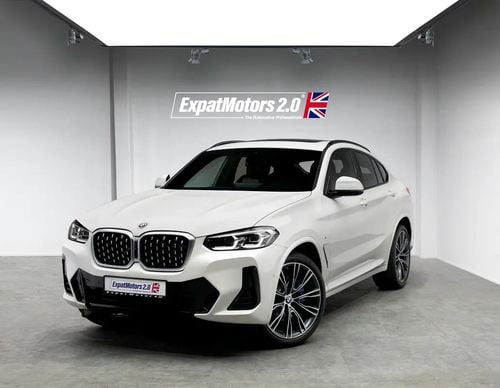 BMW X4 XDRIVE 30I M SPORT FDSH •Warranty + Service Contract • GCC