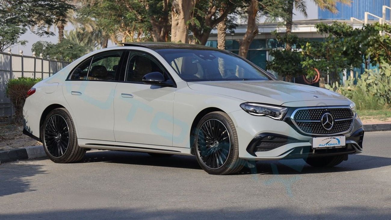 Mercedes Benz E300 AMG EQ Boost 2.0T RWD 2026 GCC With 2 Years Unlimited Mileage Warranty @Official Dealer
