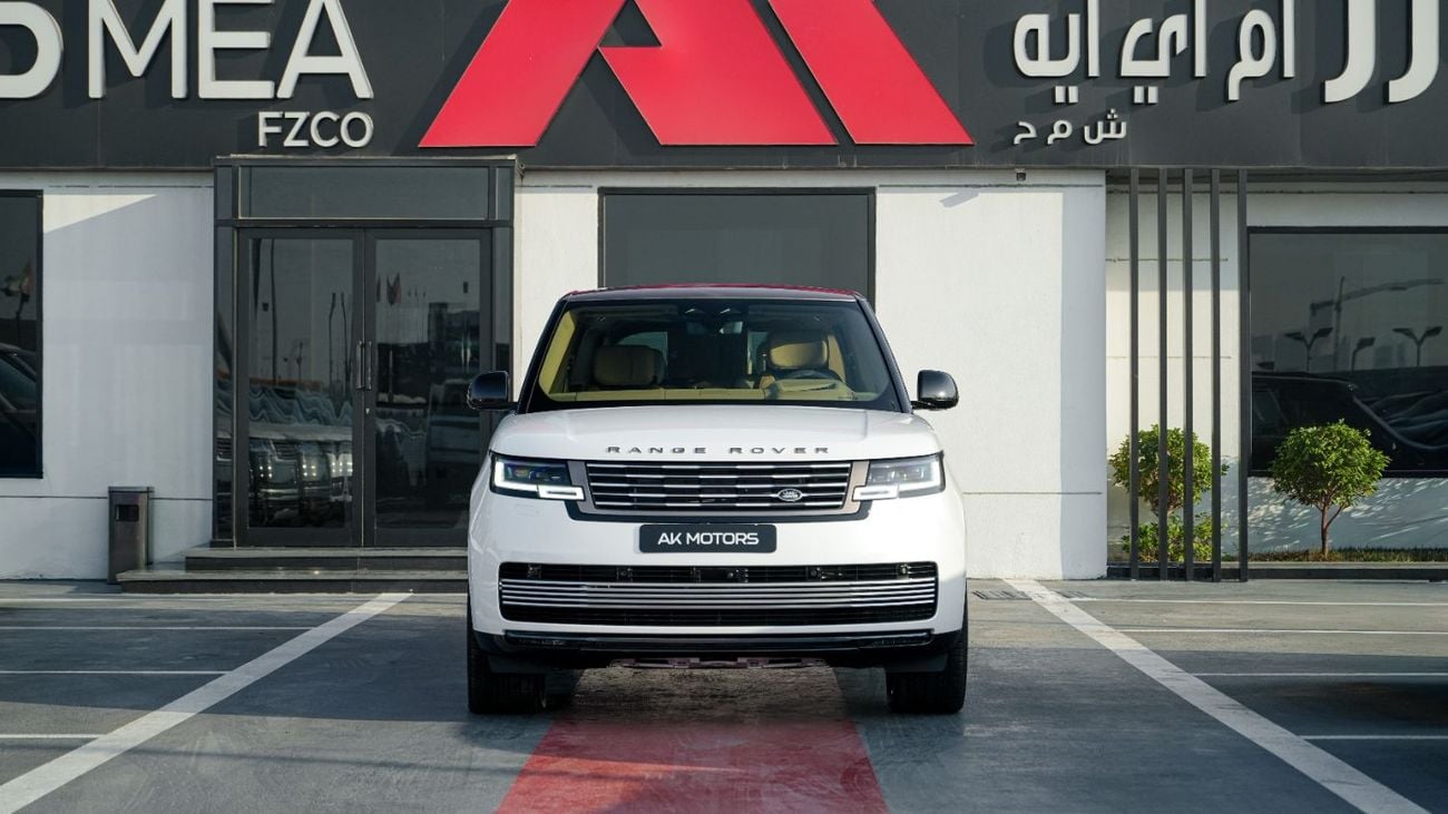 لاند روفر رينج روفر SV LWB P615 أوستوني بيرل وايت-تان 2026MY للتصدير فقط