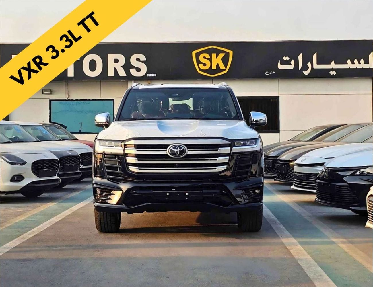 Toyota Land Cruiser VXR TWIN TURBO || 3.3L DIESEL V6 4WD | AERO KIT | RADAR | HUD , MEMORY SEAT | JBL SPEAKER (CODE # L