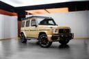 Mercedes Benz G63 AMG Manufaktur | Gargash Warranty and Service Contract