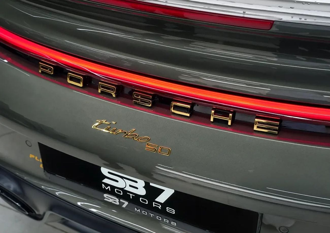 بورش 911 تربو S 50TH ANNIVERSARY WITH WARRANTY