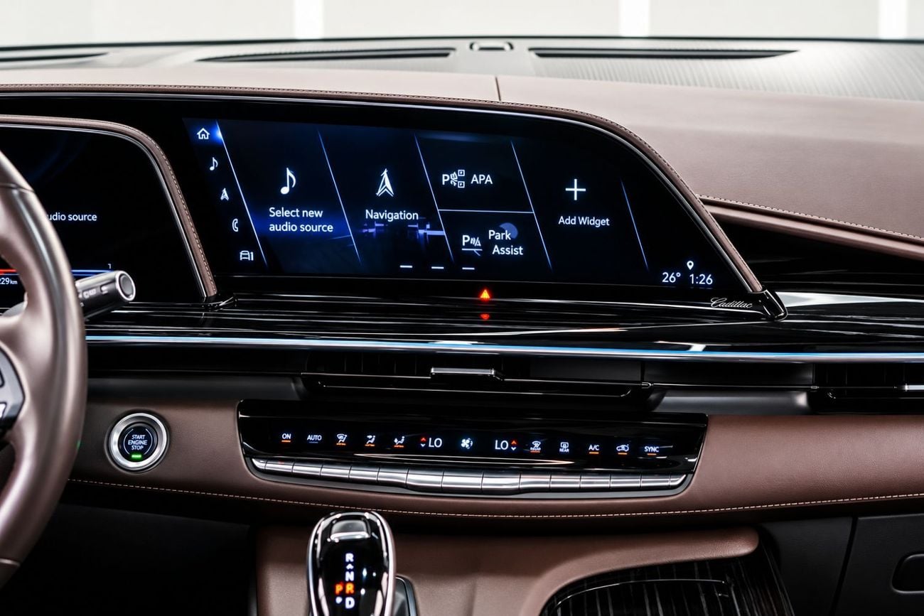 كاديلاك إسكالاد V SERIES مواصفات دول مجلس التعاون الخليجي، محرك V8 فائق الشحن، ضمان وخدمة فعالان